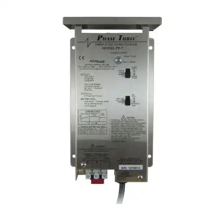 NEWMAR PT-7 BATT CHGR  PHASE 3  12V 7A  2 BANK