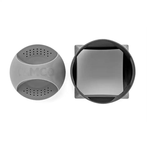 Camco 40335 Sewer Hose Storage Carrier Cap Use With 4 Inch Square Steel Sewer Hose B