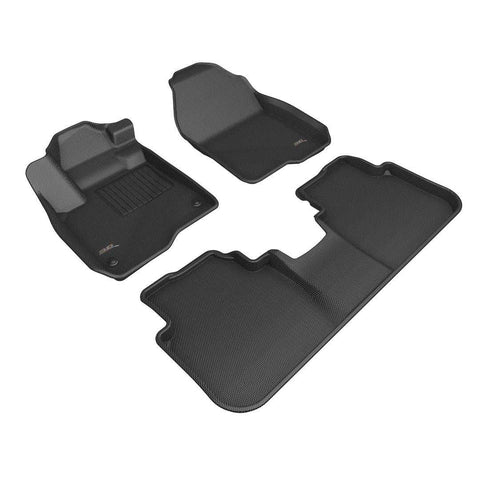3D MATS/U-AC L1HD13201509 HONDA CR-V 2023 KAGU BLACK R1 R2