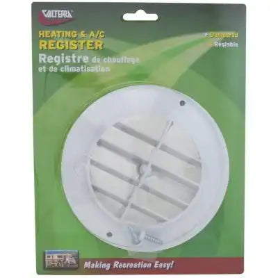 HEATING & A/C REGISTER WHITE