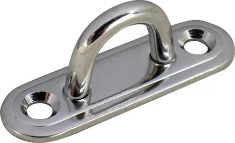SEA DOG 089702-1 STAINLESS OBLONG EYE PLATE 2-3