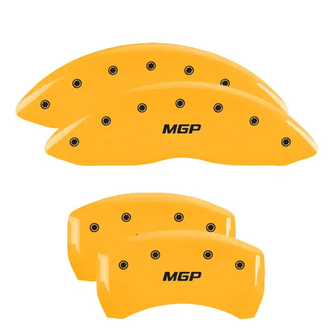 SET OF 4 CALIPER COVERS  ENGRAVED F