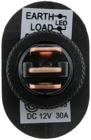 DORMAN 84843 ROCKER OBLG LED BLK/GRN