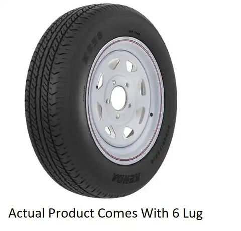 AMERICANA 33059 ST225/75R15 D/6H SPK WH STR KR