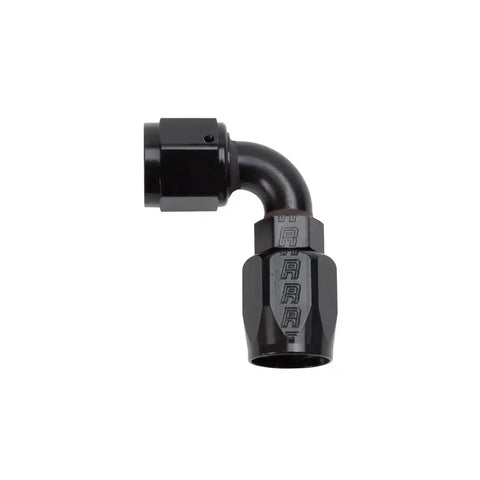 HOSE END 90 DEG 8AN BLK