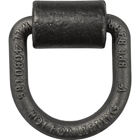 Buyers Products B38W D-Ring 1/2 Inch Ring Diameter 4080 Pound Working Load Limit S