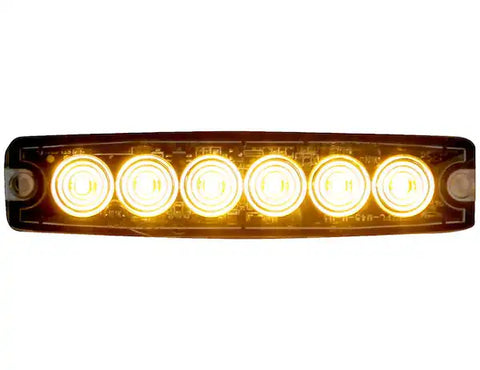 BUYERS PROD 8892200 LIGHT STROBE 5-1/8IN 6-LED AMBER