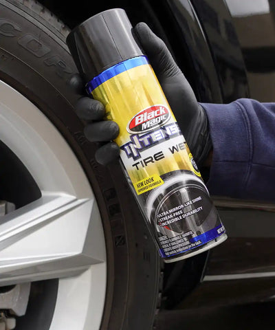 Rain-X 120079 Tire Dressing Black Magic Intense Tire Wet