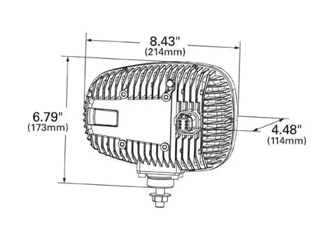 SNOWPLOW LAMP  NON HEATED LED SNOWP