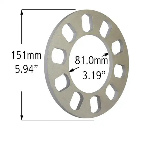WHEEL SPACER  DIE CAST AL