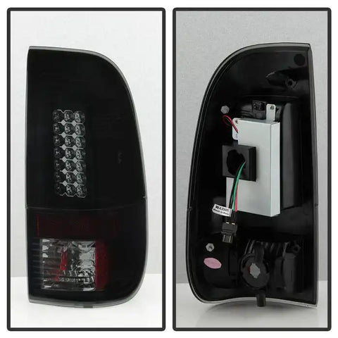 Spyder Automotive 5083296 Tail Light Assembly LED Smoke Lens Black Housing Uses O