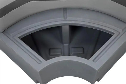 32X32 30' RADIUS CORNER CHARCOAL