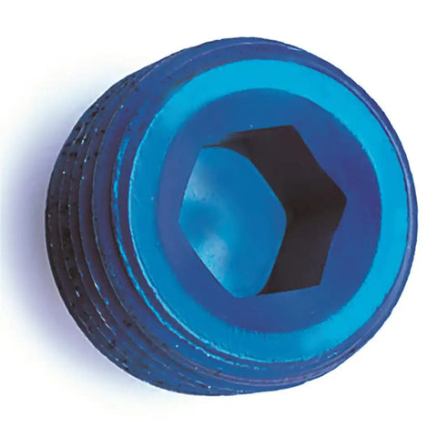 -4AN BLK FLARE PLUG