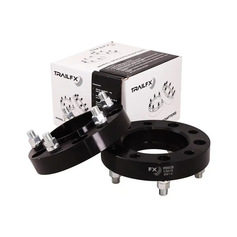 TRAILFX W559003B HUB CENT WHL SPCR BLK 5X150