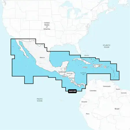 NAVIONICS 010-C1459-40 CENTRAL AMERICA & CARIBBEAN