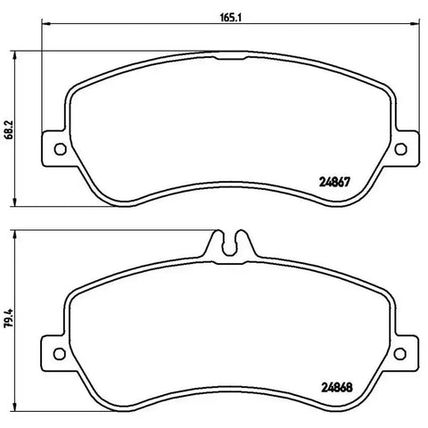 DISC BRAKE PAD SET