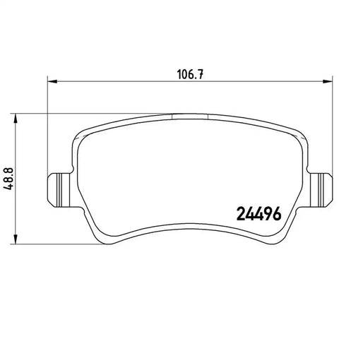 DISC BRAKE PAD SET