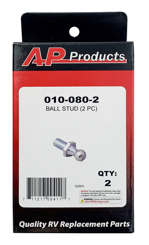 AP Products 010-080-2 Multi Purpose Lift Support Ball Stud Use To Create A New Point