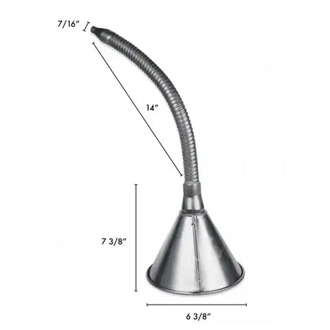 1 QUART  6' CENTER FLEX SPOUT