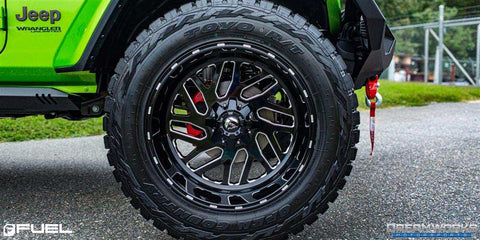 FUEL OFFROAD D58120901750 D581 20X9 8X170 GL-BLK-MIL 01MM