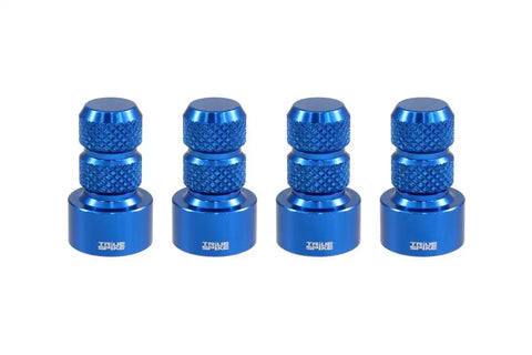 TRUE SPIKE WVC002BL BLUE; BILLET ALUMINUM; SET OF 4 CAP