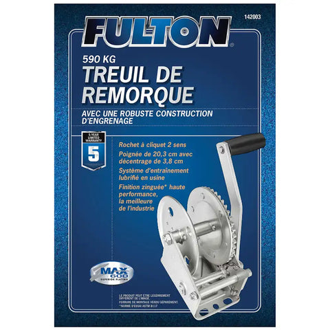 FULTON 142103 WINCH 1300 LBS. SINGLE-SPEED