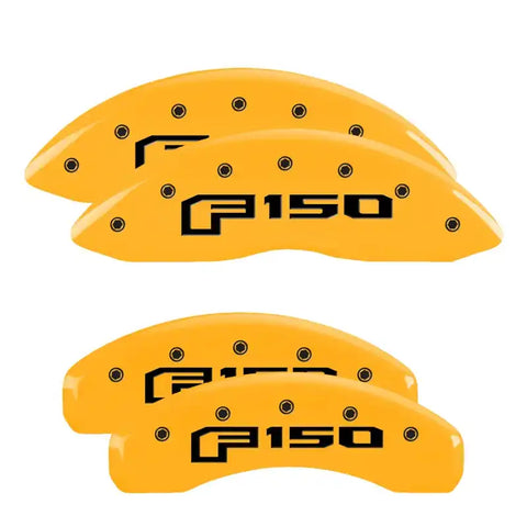 SET OF 4 CALIPER COVERS  ENGRAVED F