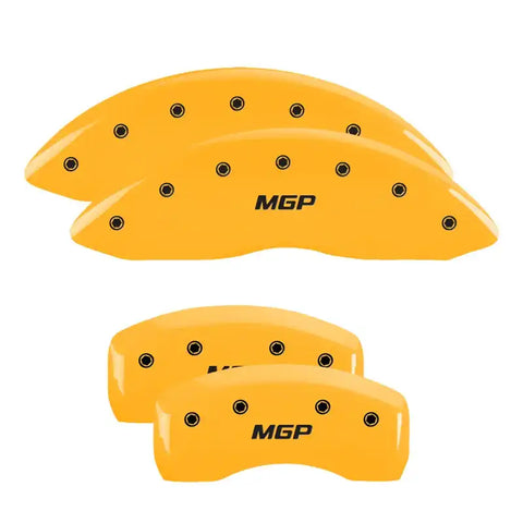 SET OF 4 CALIPER COVERS  ENGRAVED F