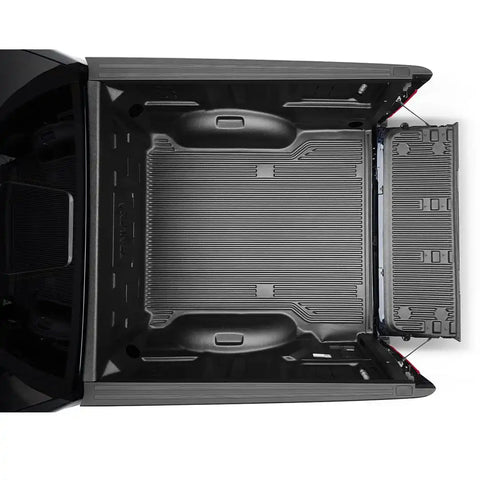 TrailFX F55U04X Bed Liner TFX Bedliners Drop-In Under Rail Black High-Density Po