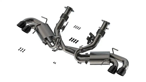 Borla 140841BC Exhaust System Kit ATAK  Series Cat Back System T-304 Stainless Ste