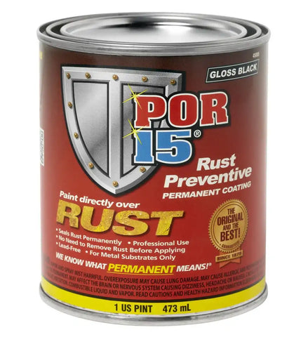 POR-15 RUST PREVENTIVE BLACK - PT.