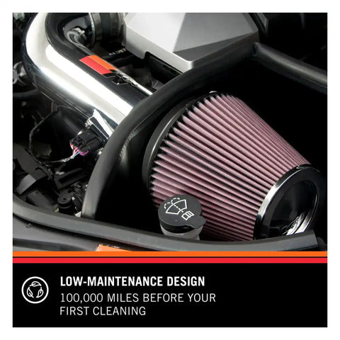 K&N FILTER 69-6036TC PERFORMANCE AIR INTAKE SYSTEM