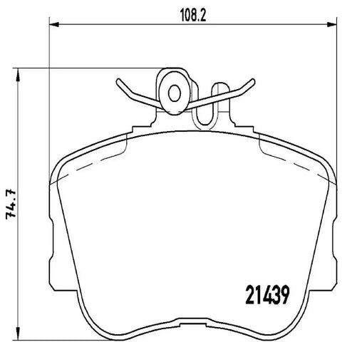 DISC BRAKE PAD SET