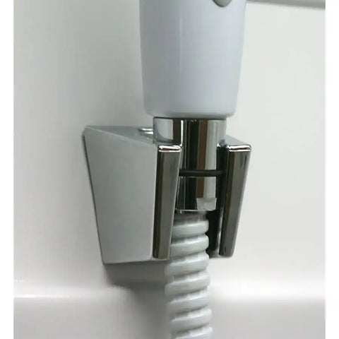 Camco 43718 Shower Head Mount Wall Mount Two Position Without Swivel Chrome