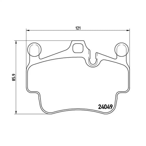 DISC BRAKE PAD SET