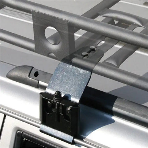Smittybilt HD-4 - Heavy Duty Rain Gutter Cl W/Tall Brackets Qty 4