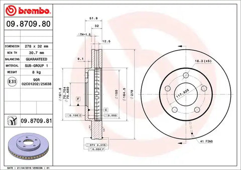 DISC BRAKE ROTOR