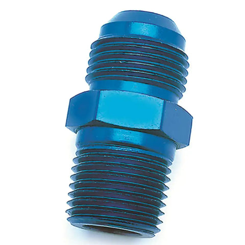 SPEEDFX 560496 -4AN X1/4NPTF BLU ST FL TO PIPE ADP