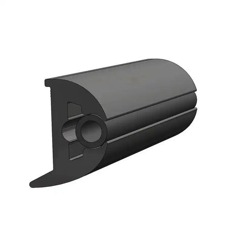 TACO METALS V11-3426BBK70-2 FLEXIBLE RUB RAIL KIT BLACK W/ BLA