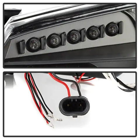 Spyder Automotive 5009876 Headlight Assembly Signature Series Projector Beam With L