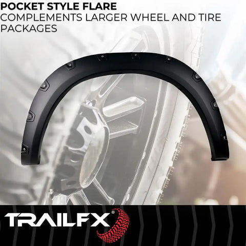 TRAILFX TFD3004T POCKET STYLE FLARE TEXTURE SET OF 4