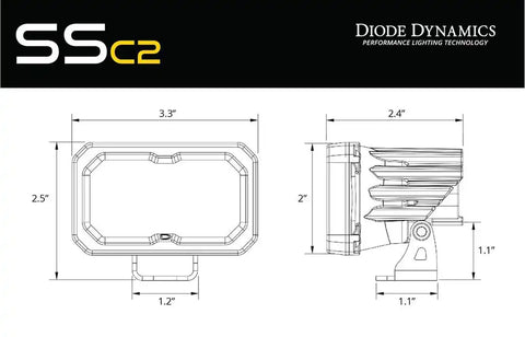 DIODE DYNAMC DD6388P STAGE SERIES 2IN SPORT WHITE COMBO