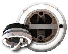 MAXXFAN DOME +6' FAN WHITE W/LED