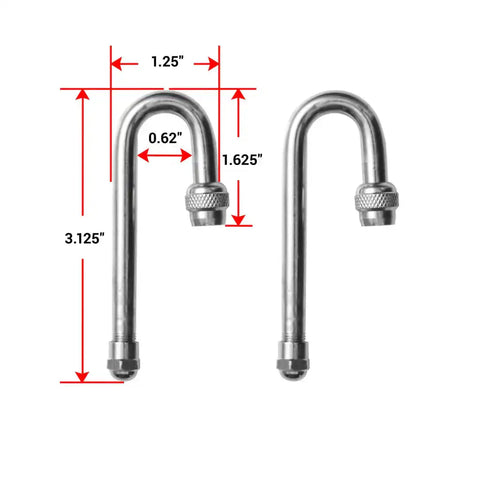 2PC 180 DEG VLV EXTN KIT