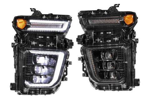 MORIMOTO LF547 XB LED HEADLIGHTS: CHEVROLET SILVER