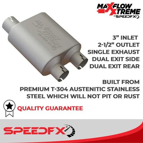 CAT-BACK EXHAUST SYSTEM SILVERADO