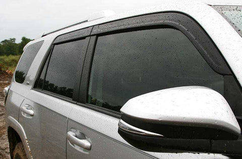 Auto Ventshade (AVS) 774011 - Ventvisor Low Profile Deflector Matte Black Outside Mount 4 pc.