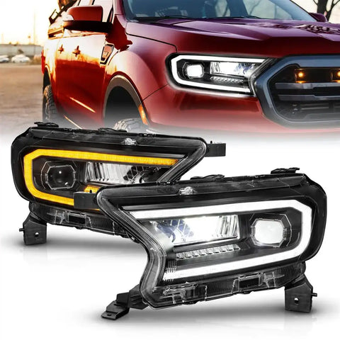 ANZO USA 111613 Headlight Assembly LED Bulb Projector Beam With Initiation/ LED Day