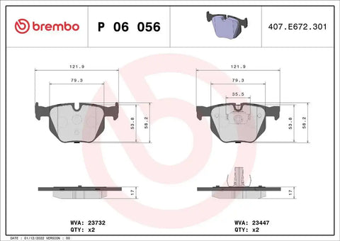 DISC BRAKE PAD SET