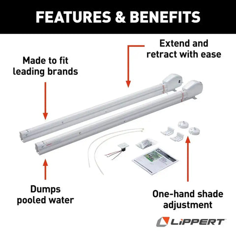 AWNING  SOLERA POWER  12V 69 WHT